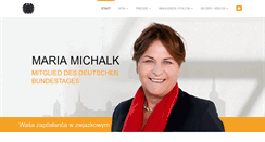 Desktop Screenshot of maria-michalk.de